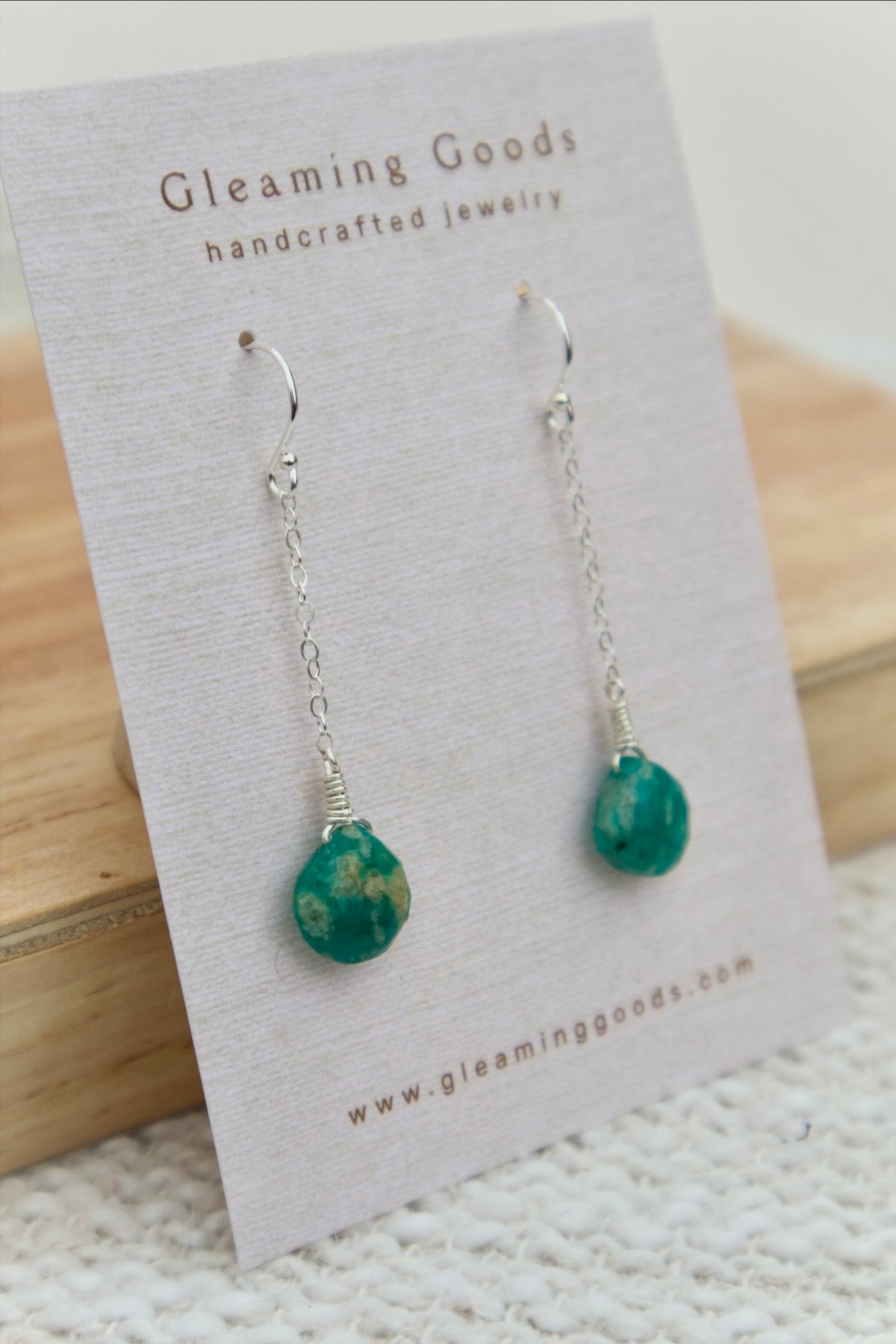 Custom Gemstone Chain Dangles