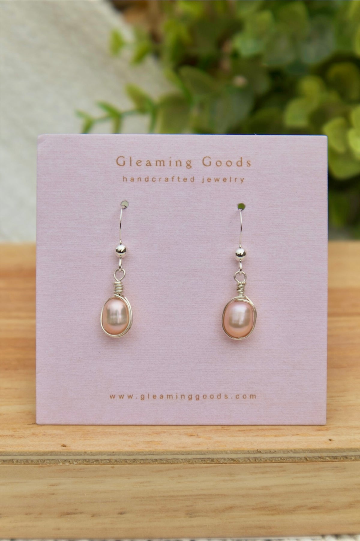 Freshwater Pearl Single Drop Earrings