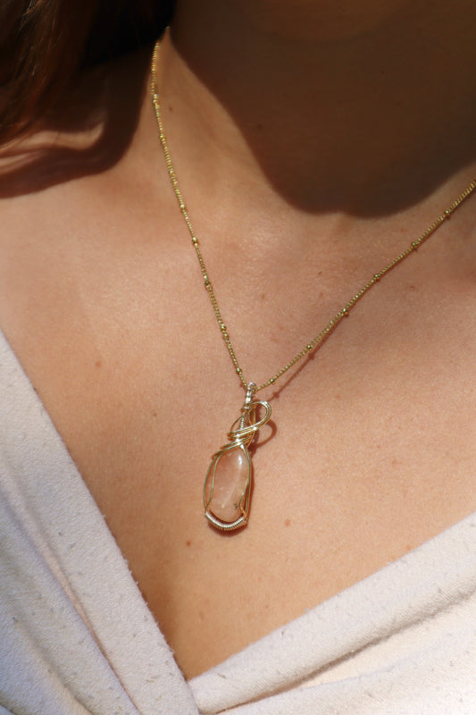 Sunstone Gemstone Pendant
