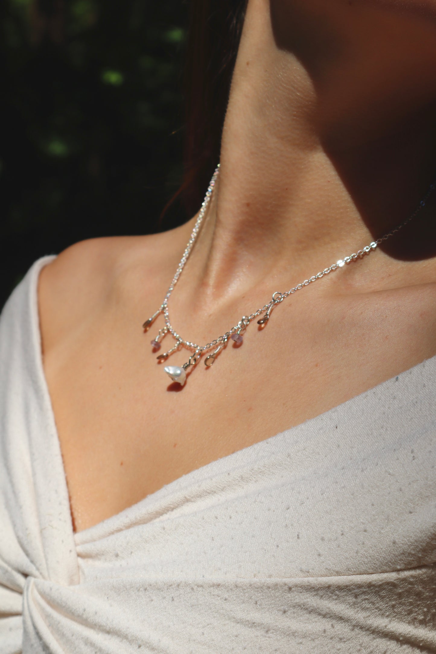 Freshwater Pearl Chain Bracelet