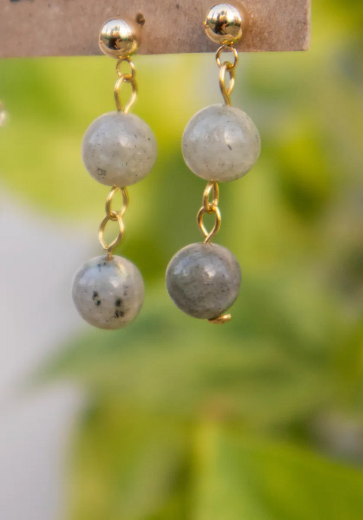 Labradorite Drop Dangle Earrings