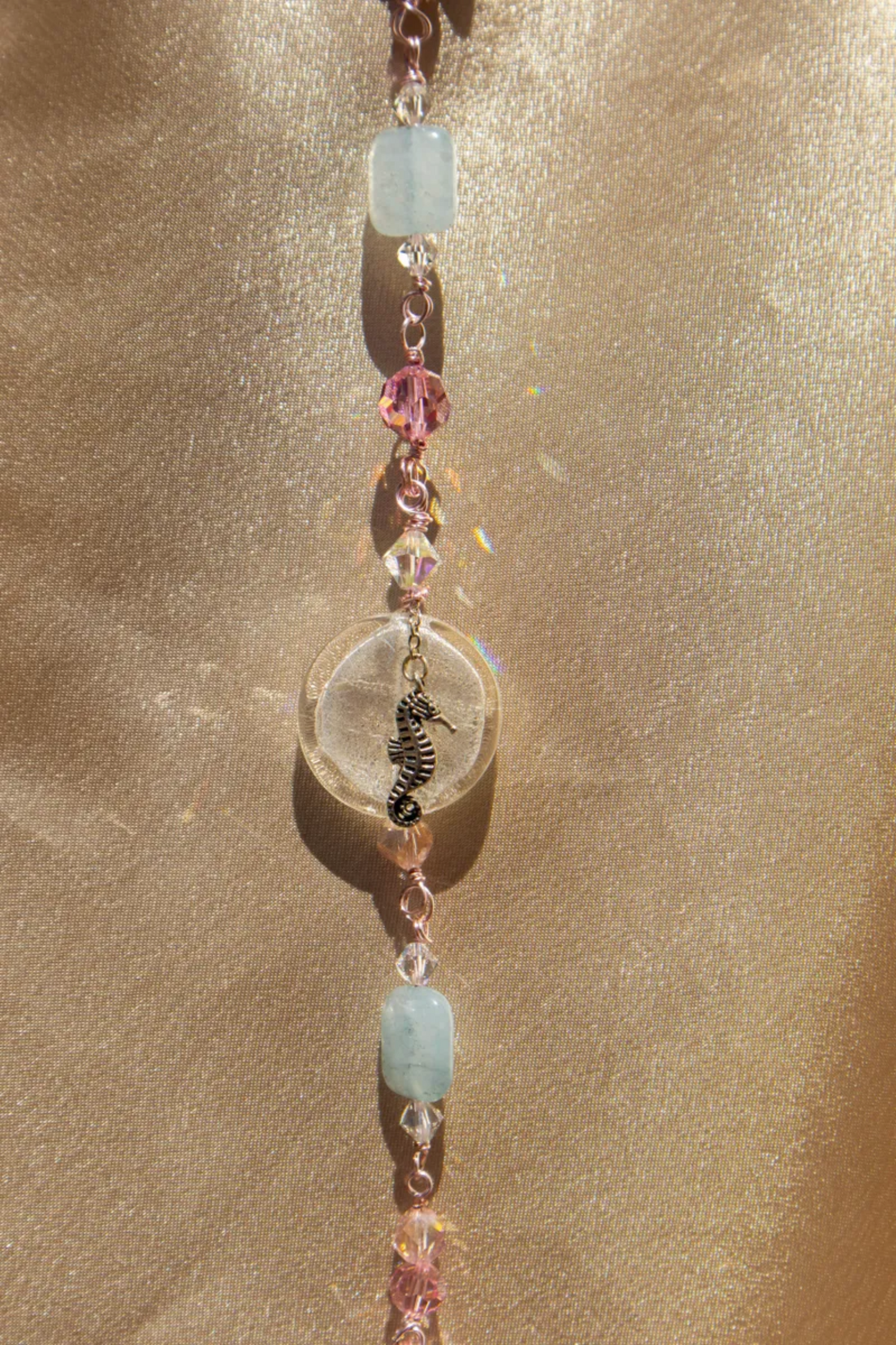 Beachy Soul Coral Suncatcher